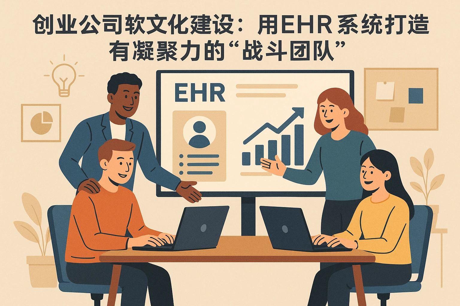 创业公司软文化建设：用EHR系统打造有凝聚力的“战斗团队”