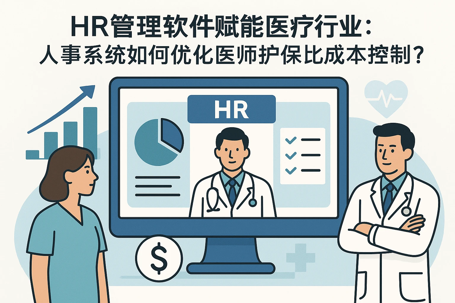 HR管理软件赋能医疗行业：人事系统如何优化医生护士配比与成本控制？