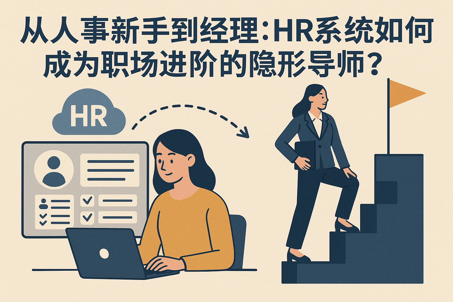 从人事新手到经理：HR系统如何成为职场进阶的隐形导师？