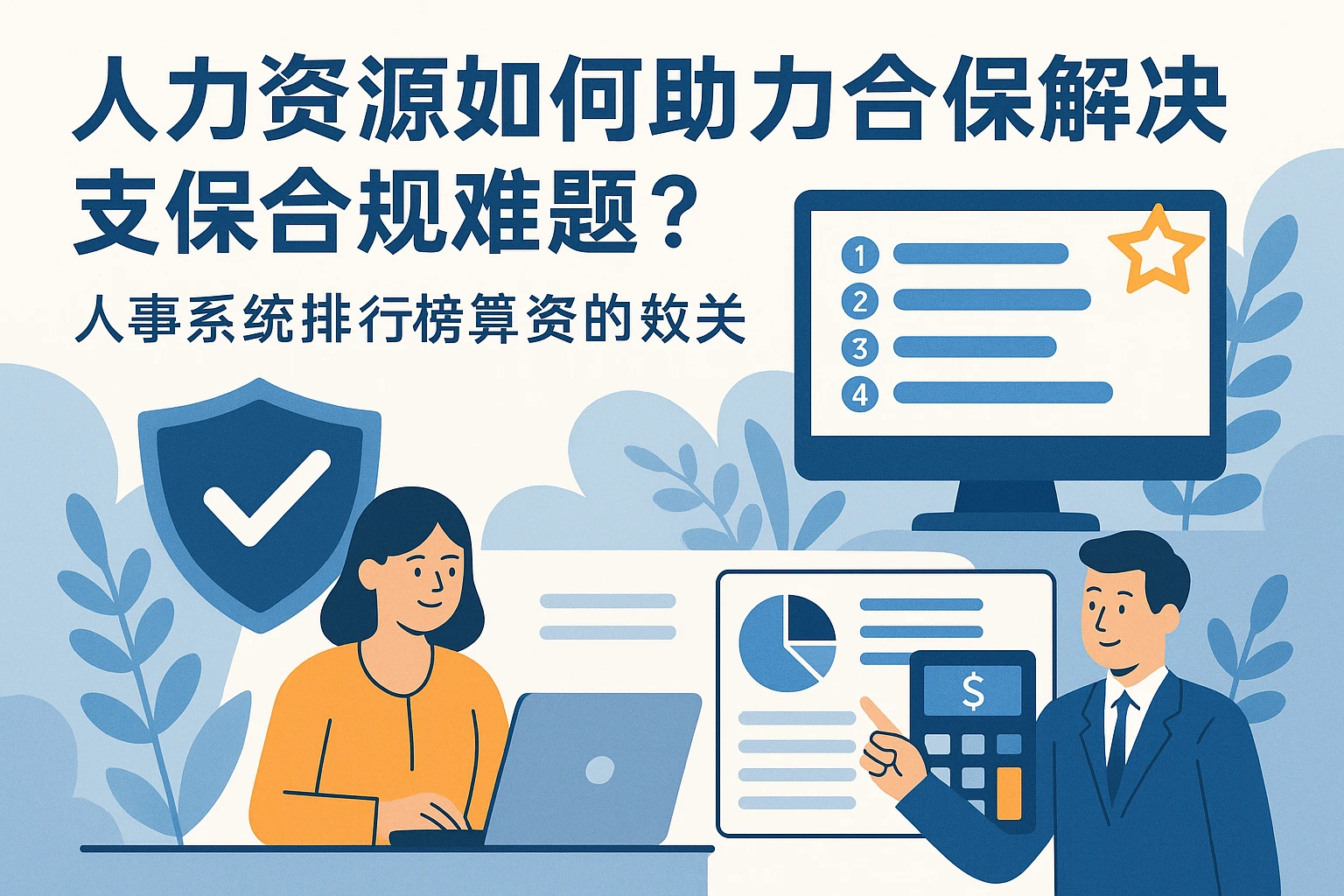 人力资源软件如何助力企业解决社保合规难题？人事系统排行榜与薪资核算系统的关键作用