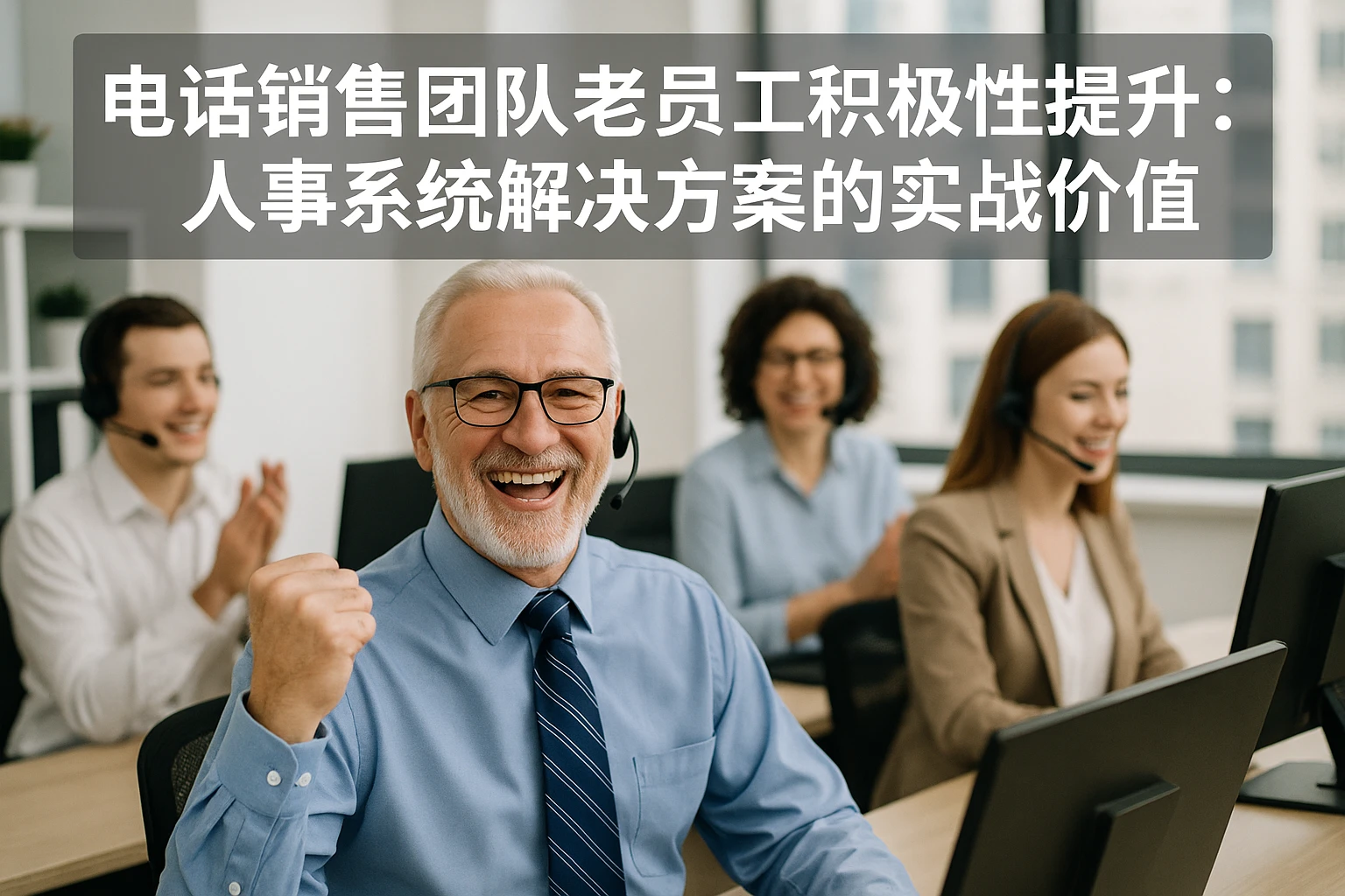 电话销售团队老员工积极性提升：人事系统解决方案的实战价值