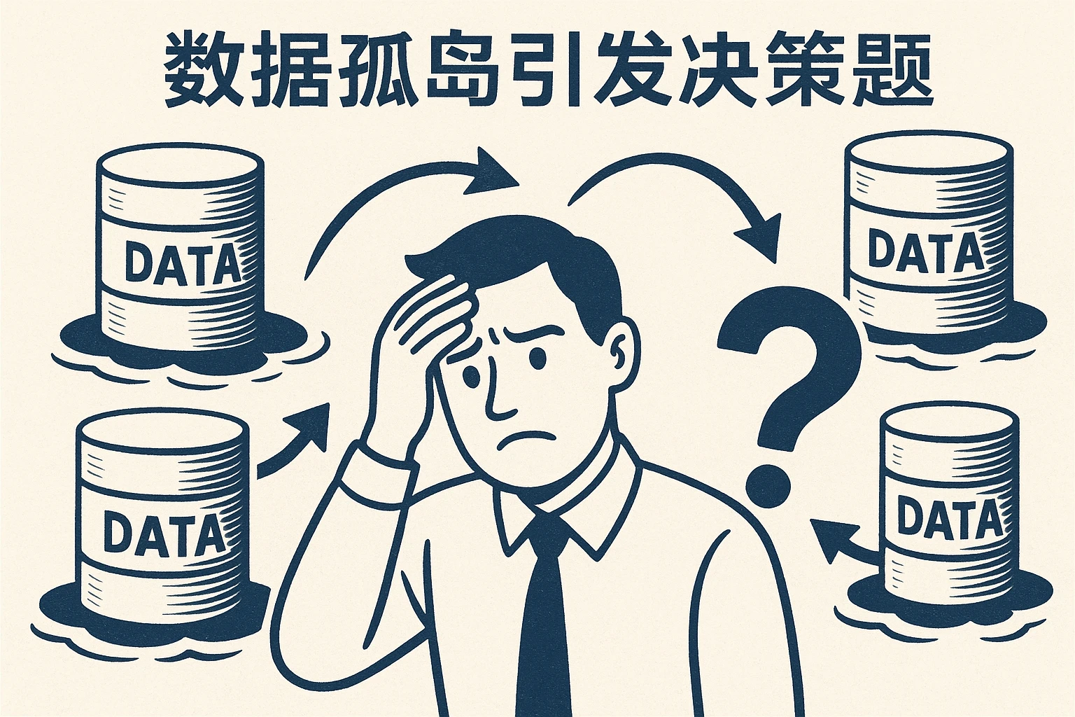 2. 数据孤岛引发的决策难题
