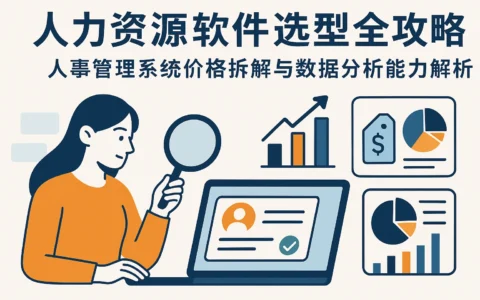 人力资源软件选型全攻略：人事管理系统价格拆解与数据分析能力解析