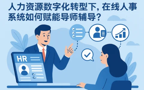 人力资源数字化转型下，在线人事系统如何赋能导师辅导？