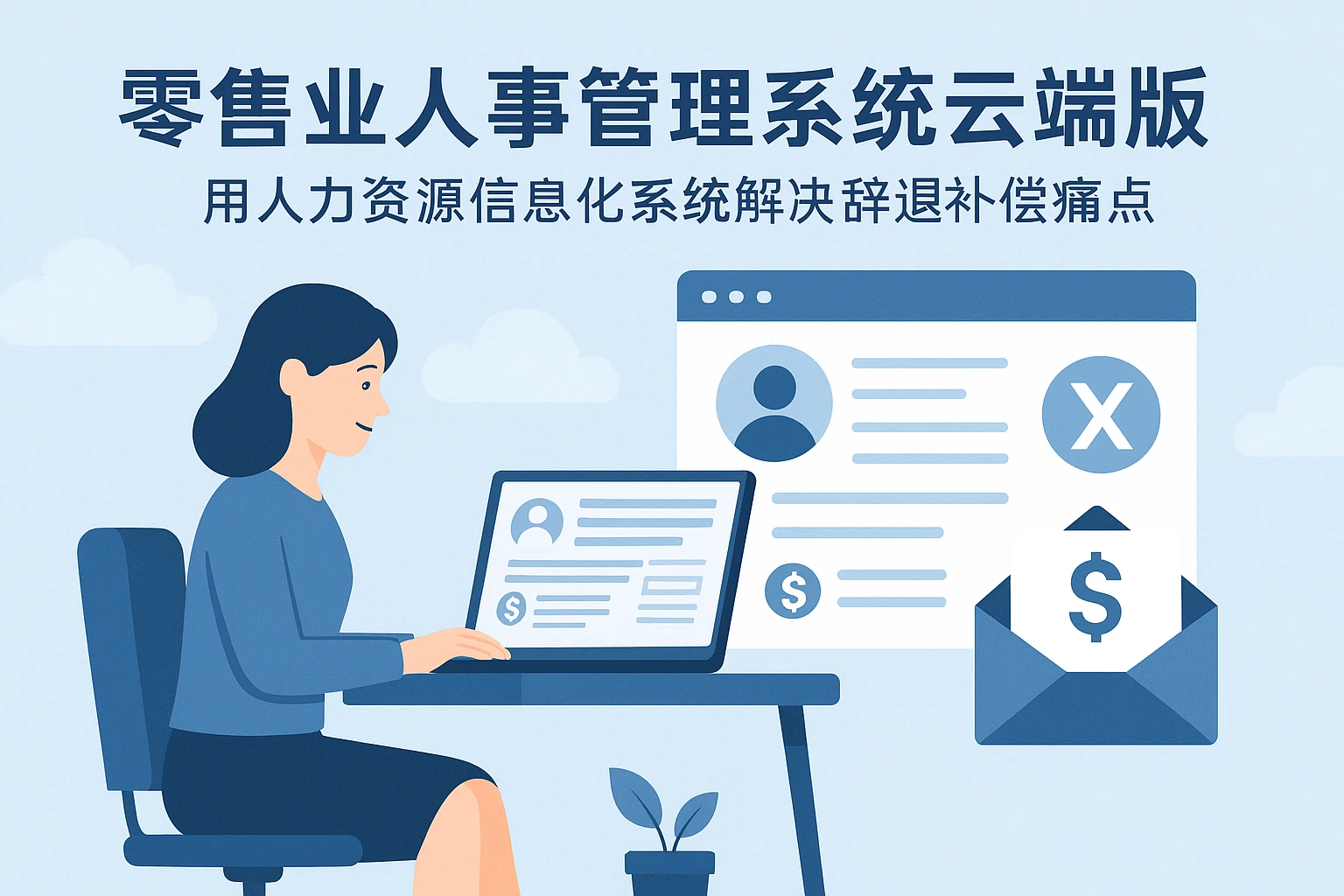 零售业人事管理系统云端版：用人力资源信息化系统解决辞退补偿痛点