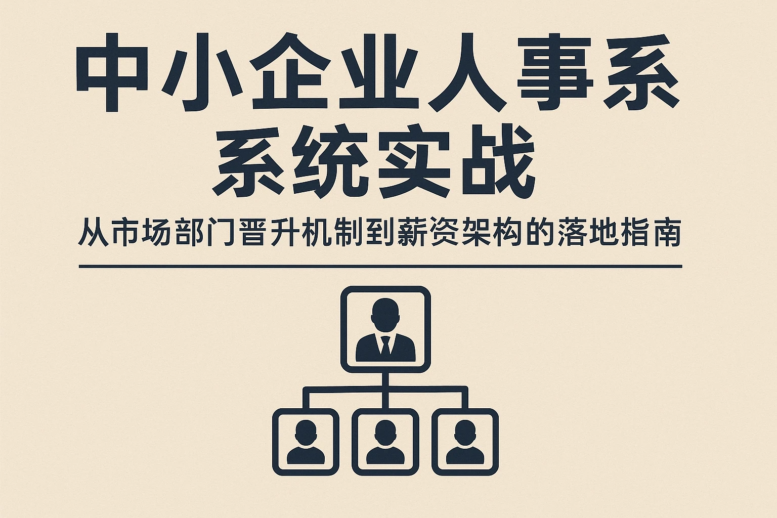 中小企业人事系统实战：从市场部门晋升机制到薪资架构的落地指南