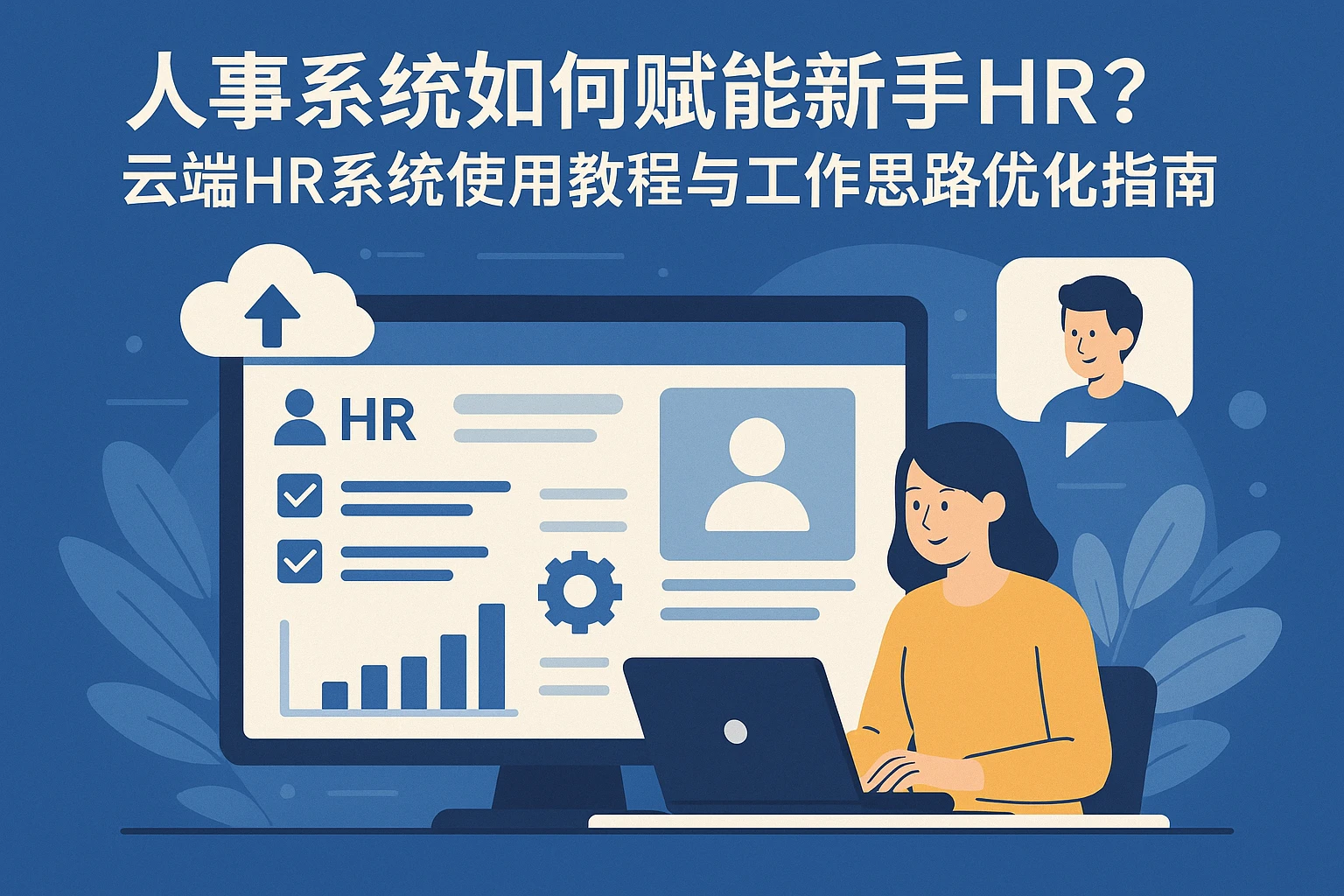 人事系统如何赋能新手HR？云端HR系统使用教程与工作思路优化指南