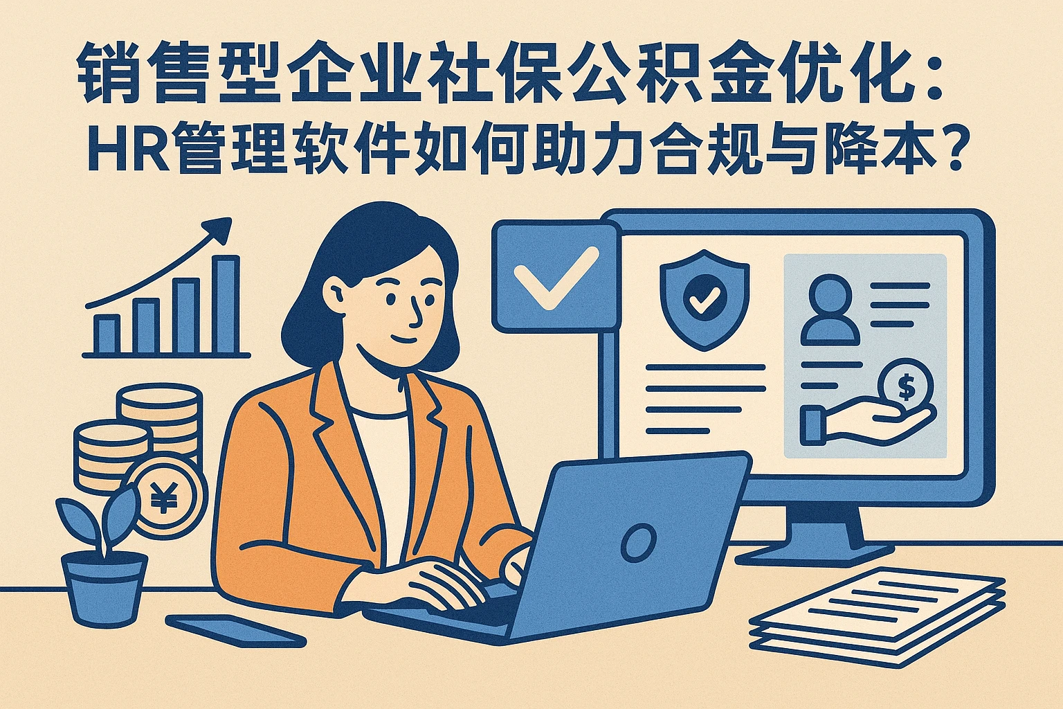 销售型企业社保公积金优化：HR管理软件如何助力合规与降本？