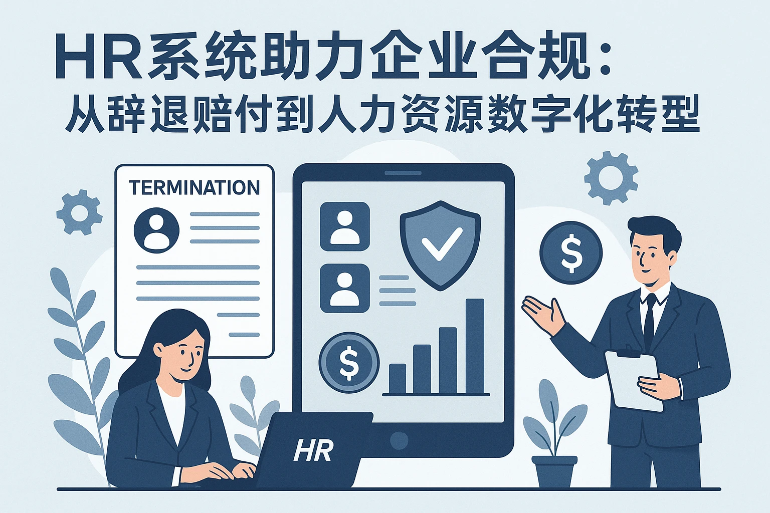 HR系统助力企业合规：从辞退赔付到人力资源数字化转型