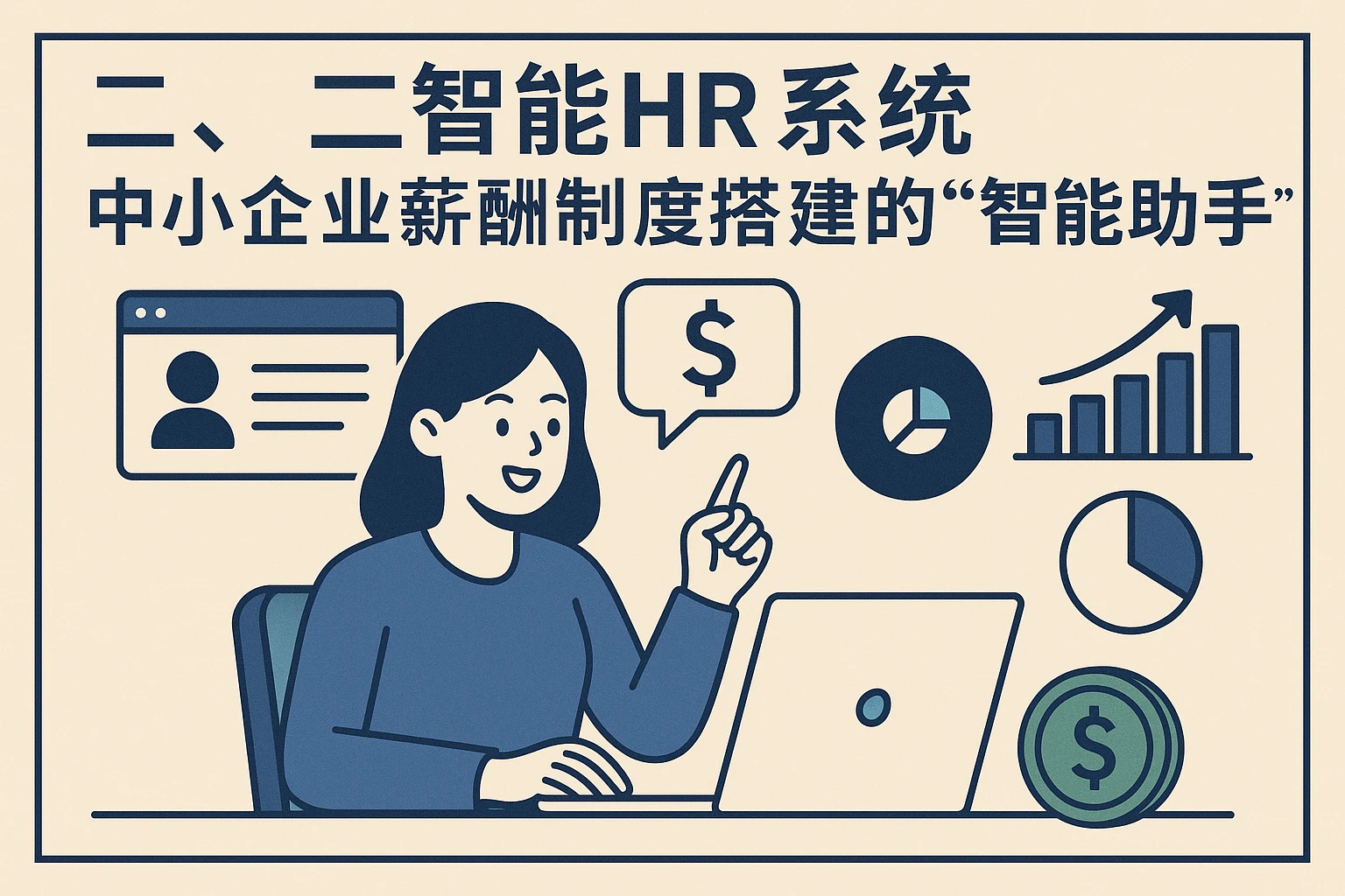 二、智能HR系统：中小企业薪酬制度搭建的“智能助手”