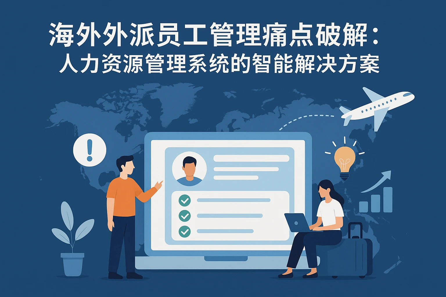 海外外派员工管理痛点破解：人力资源管理系统的智能解决方案