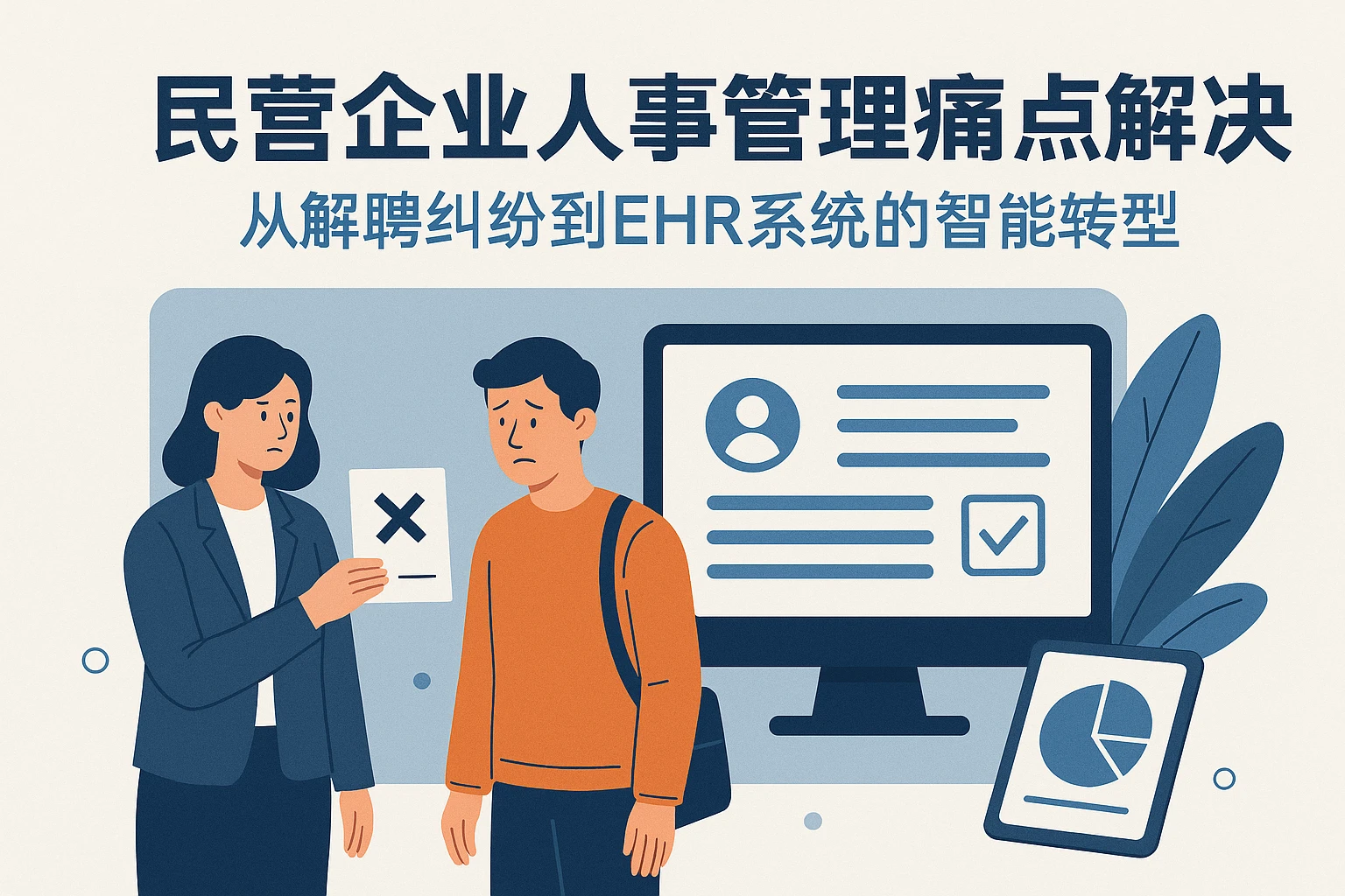 民营企业人事管理痛点解决：从解聘纠纷到EHR系统的智能转型