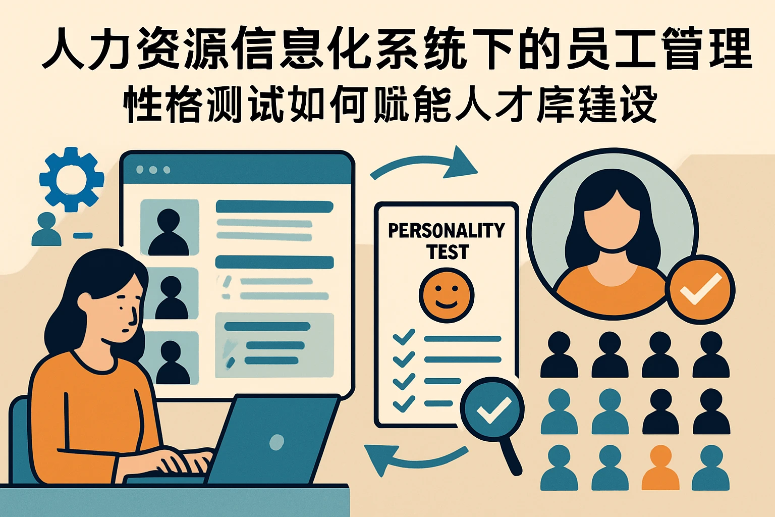 人力资源信息化系统下的员工管理：性格测试如何赋能人才库建设