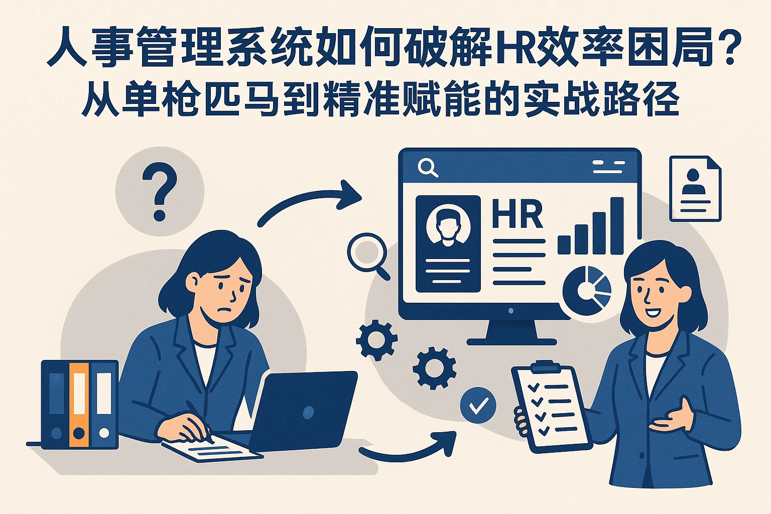 人事管理系统如何破解HR效率困局？从单枪匹马到精准赋能的实战路径