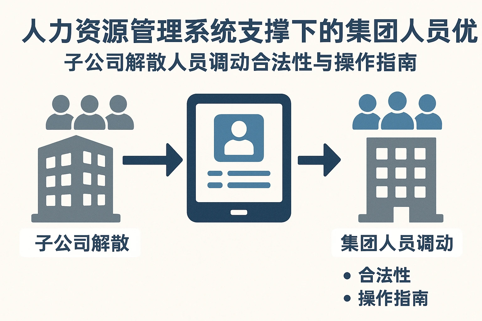 人力资源管理系统支撑下的集团人员优化：子公司解散人员调动合法性与操作指南