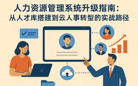 人力资源管理系统升级指南：从人才库搭建到云人事转型的实战路径