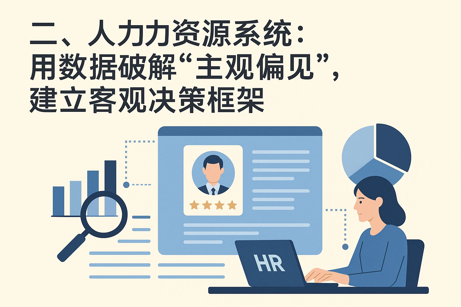 二、人力资源系统：用数据破解“主观偏见”，建立客观决策框架