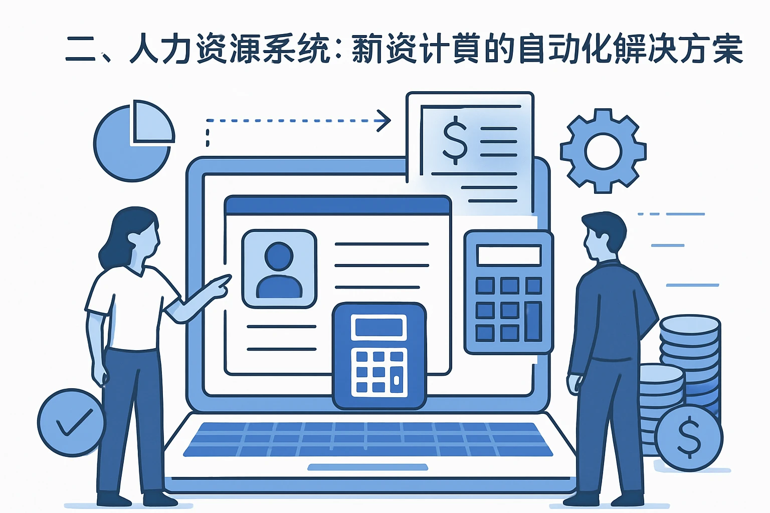 二、人力资源系统：薪资计算的自动化解决方案
