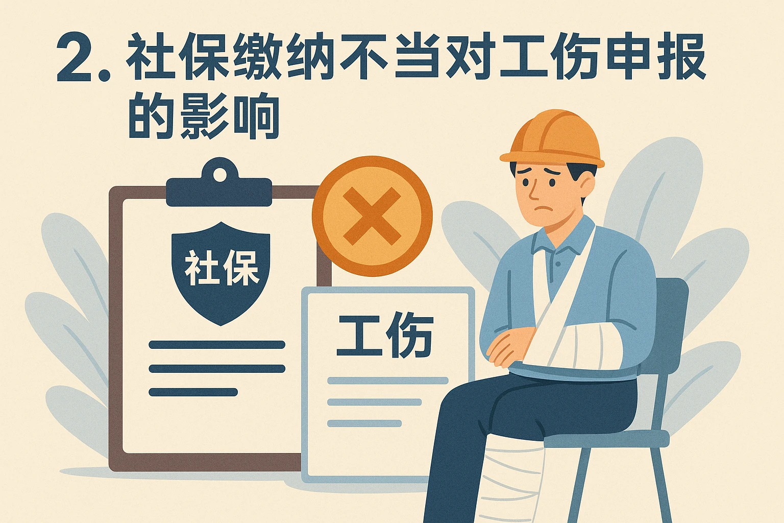 2. 社保缴纳不当对工伤申报的影响