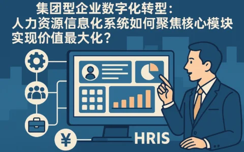 集团型企业数字化转型：人力资源信息化系统如何聚焦核心模块实现价值最大化？