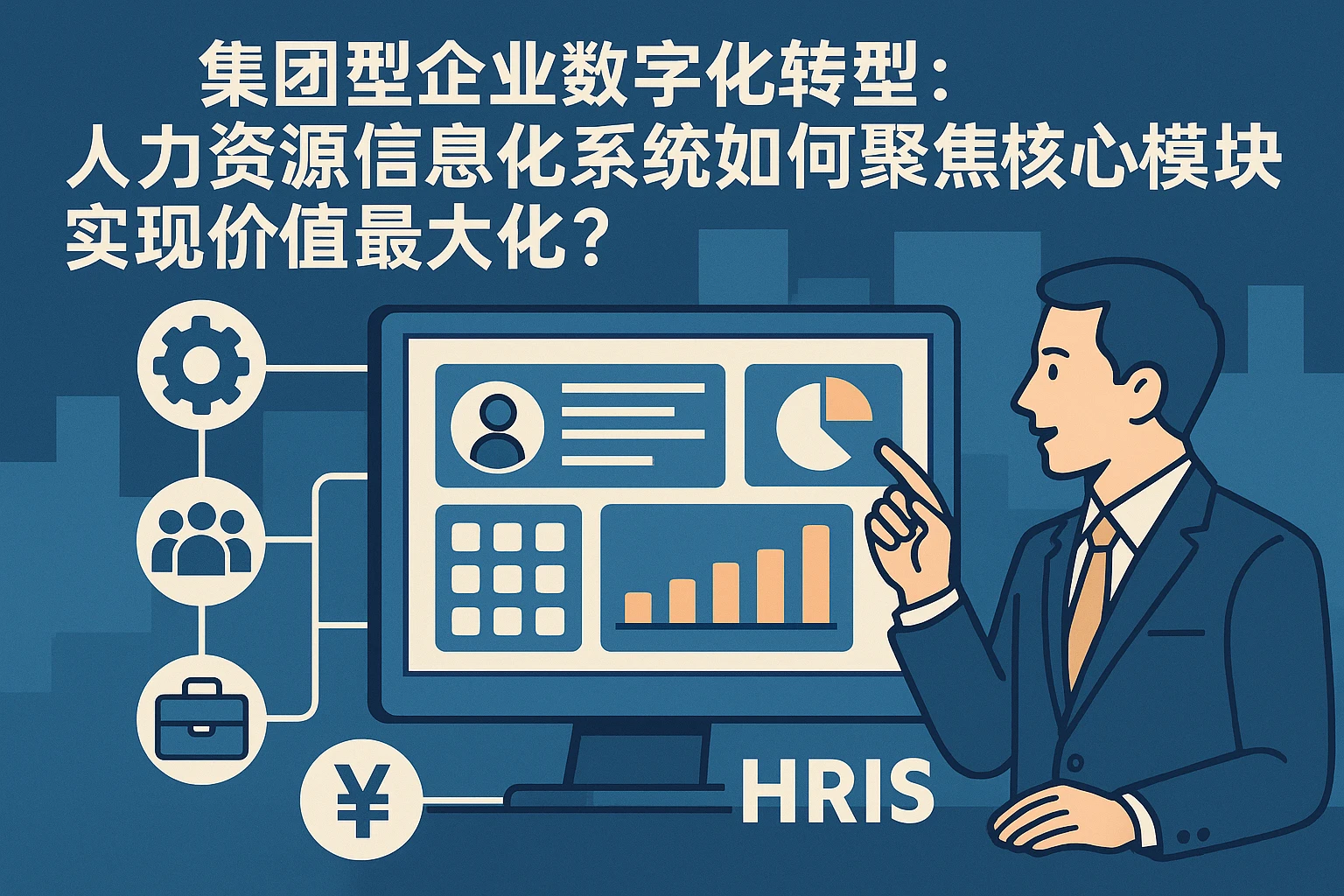 集团型企业数字化转型：人力资源信息化系统如何聚焦核心模块实现价值最大化？