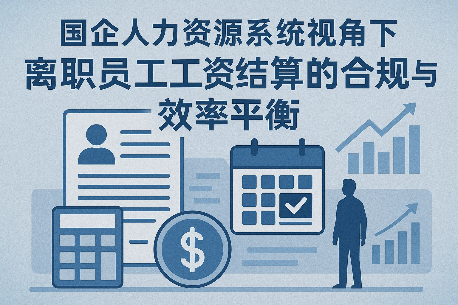 国企人力资源系统视角下：离职员工工资结算的合规与效率平衡
