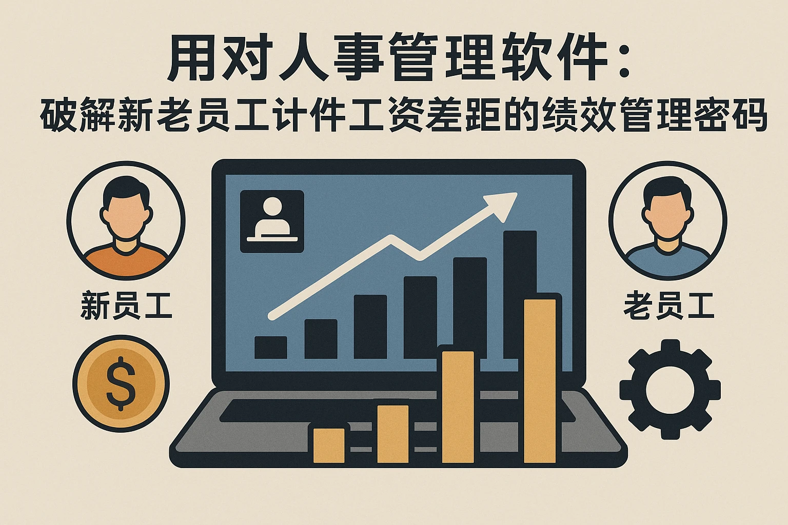 用对人事管理软件：破解新老员工计件工资差距的绩效管理密码