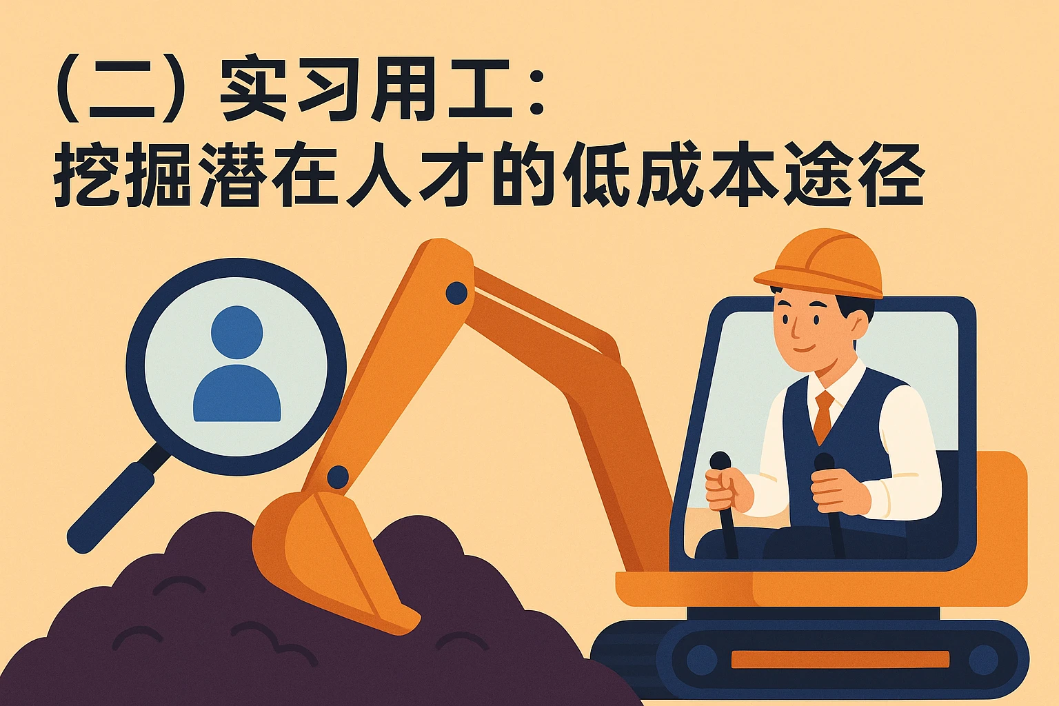 （二）实习用工：挖掘潜在人才的低成本途径