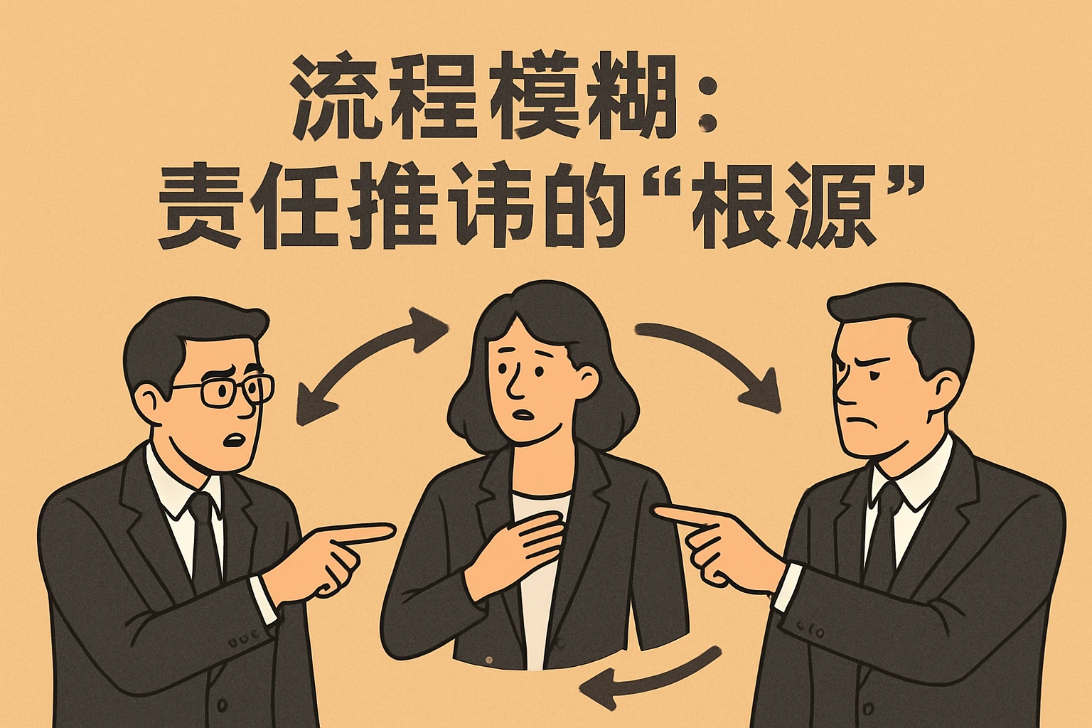 2. 流程模糊：责任推诿的“根源”
