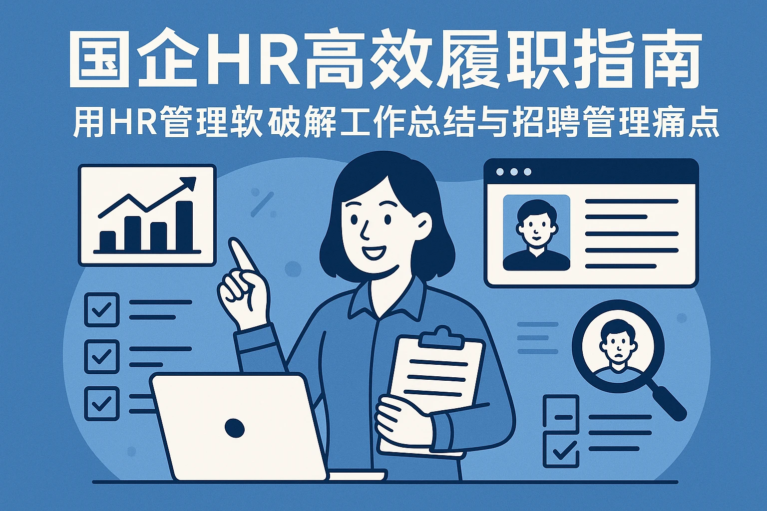 国企HR高效履职指南：用HR管理软件破解工作总结与招聘管理痛点