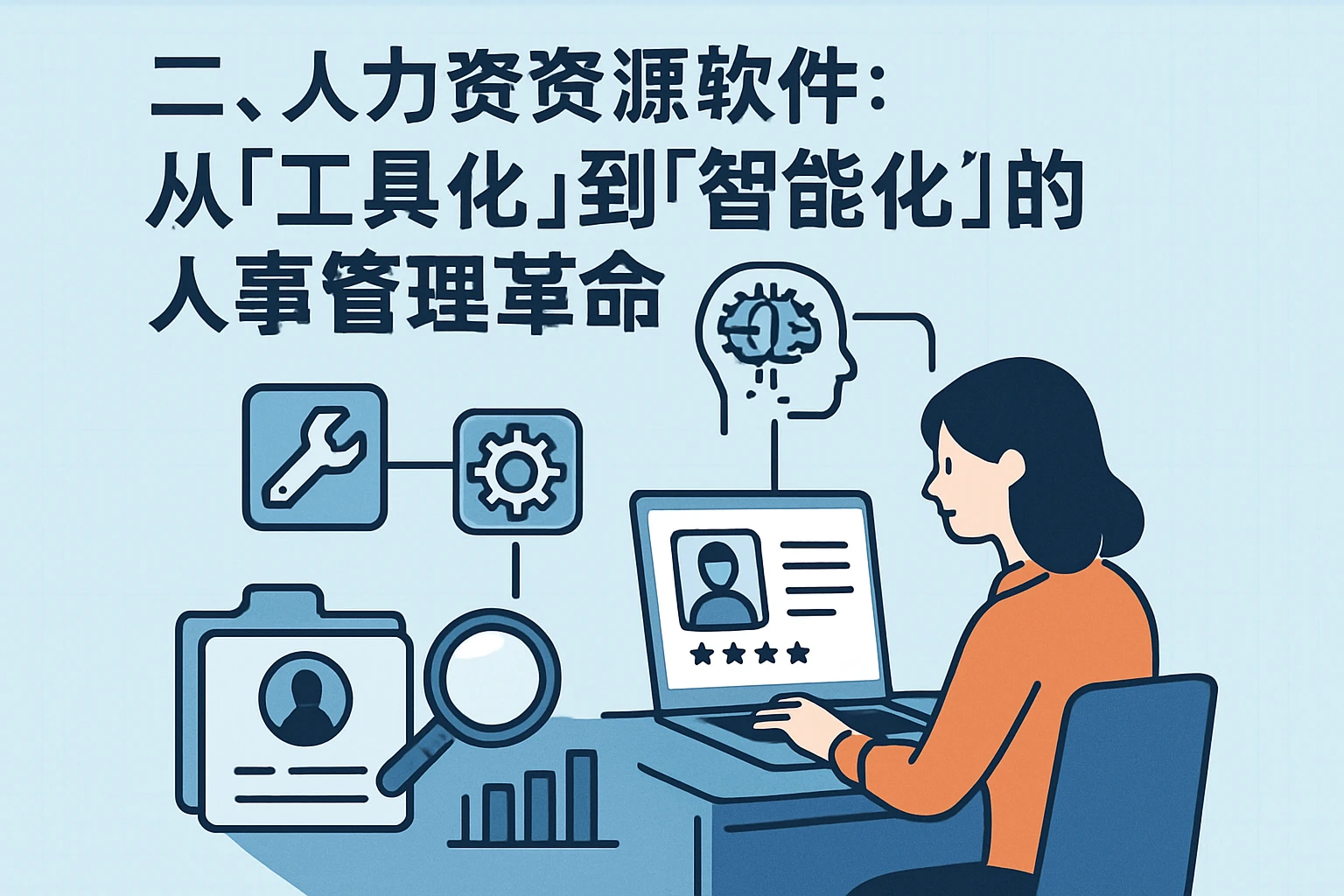 二、人力资源软件：从“工具化”到“智能化”的人事管理革命