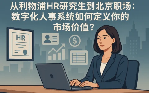 从利物浦HR研究生到北京职场：数字化人事系统如何定义你的市场价值？