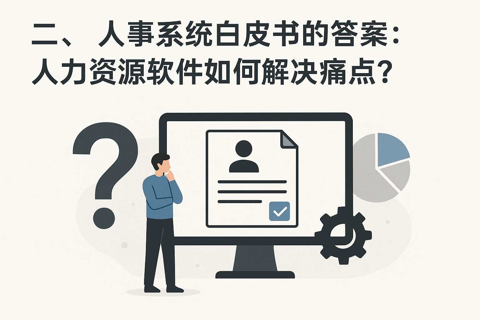 二、人事系统白皮书的答案：人力资源软件如何解决痛点？