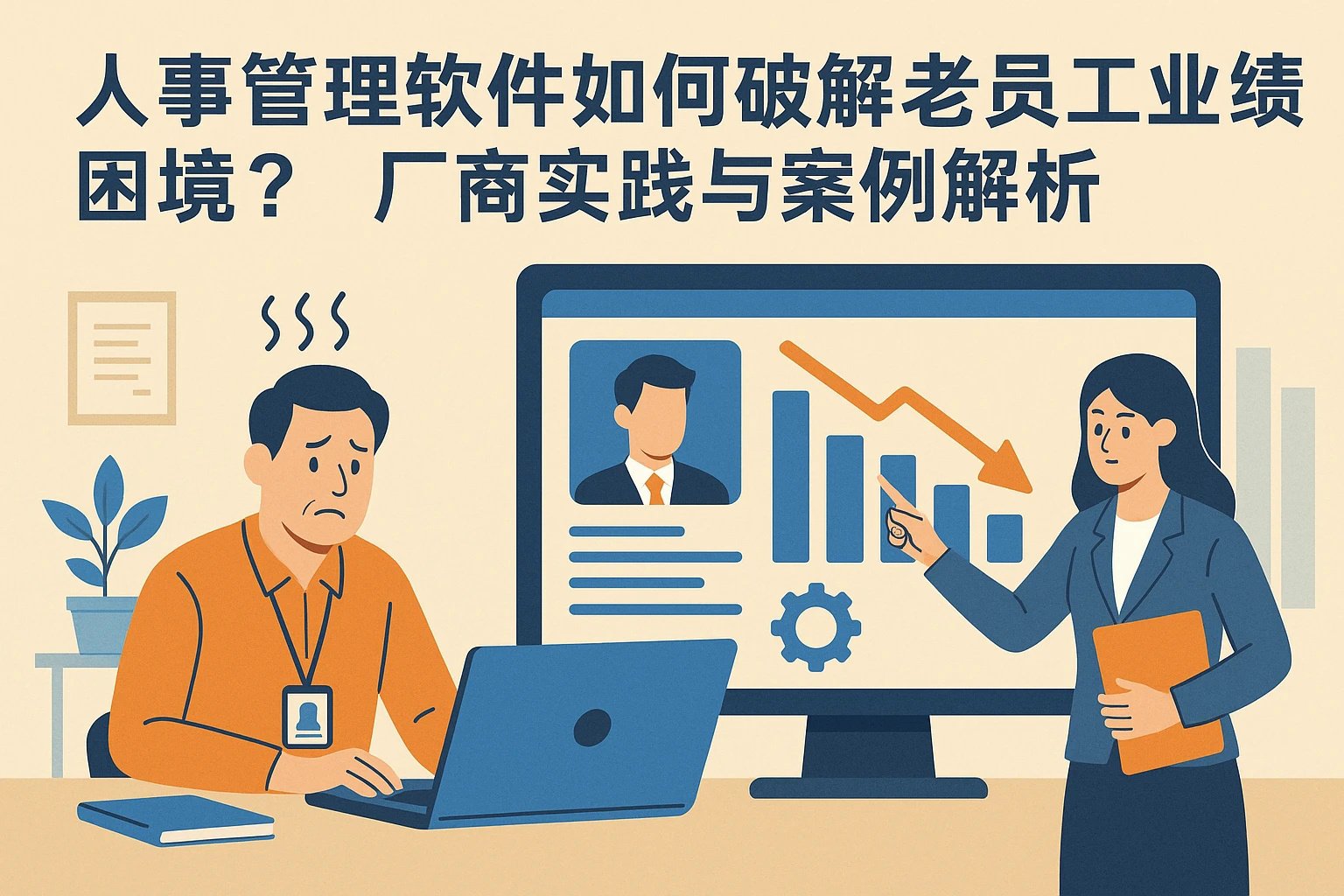 人事管理软件如何破解老员工业绩困境？厂商实践与案例解析
