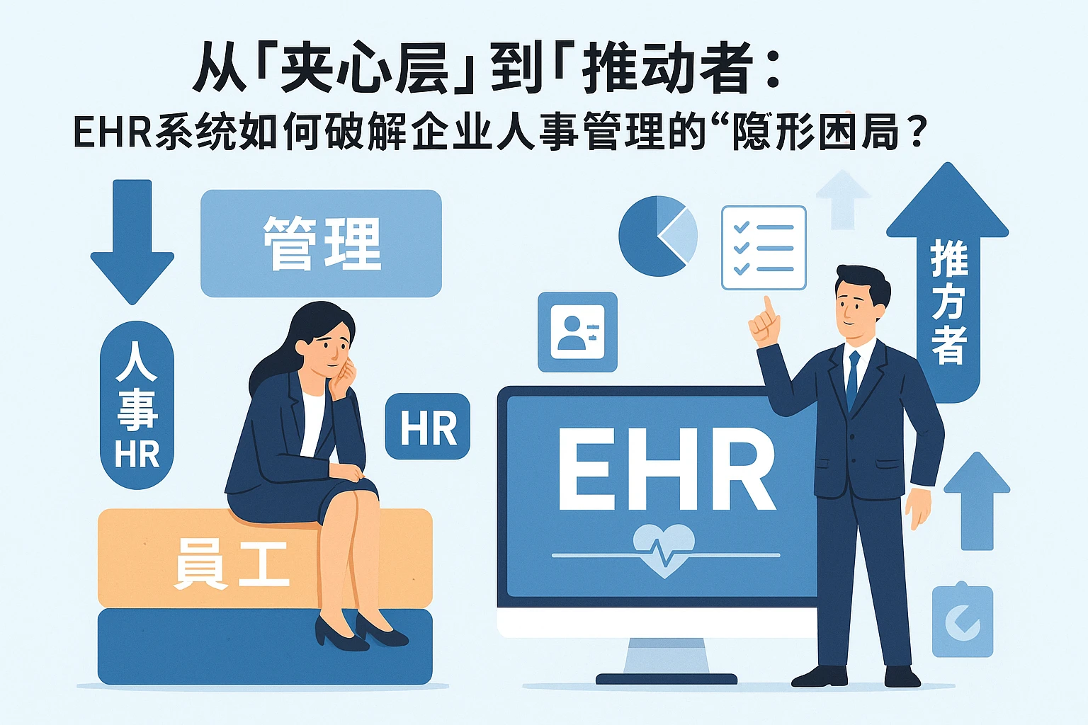 从“夹心层”到“推动者”：EHR系统如何破解企业人事管理的“隐形困局”？