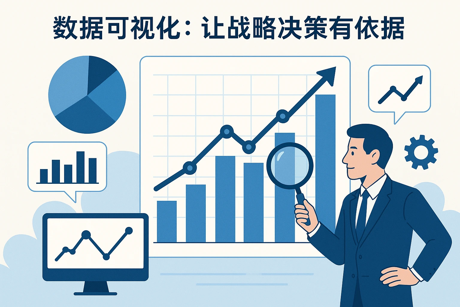 2. 数据可视化：让战略决策有“依据”
