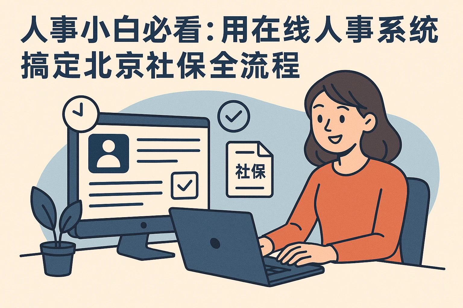 人事小白必看：用在线人事系统搞定北京社保全流程