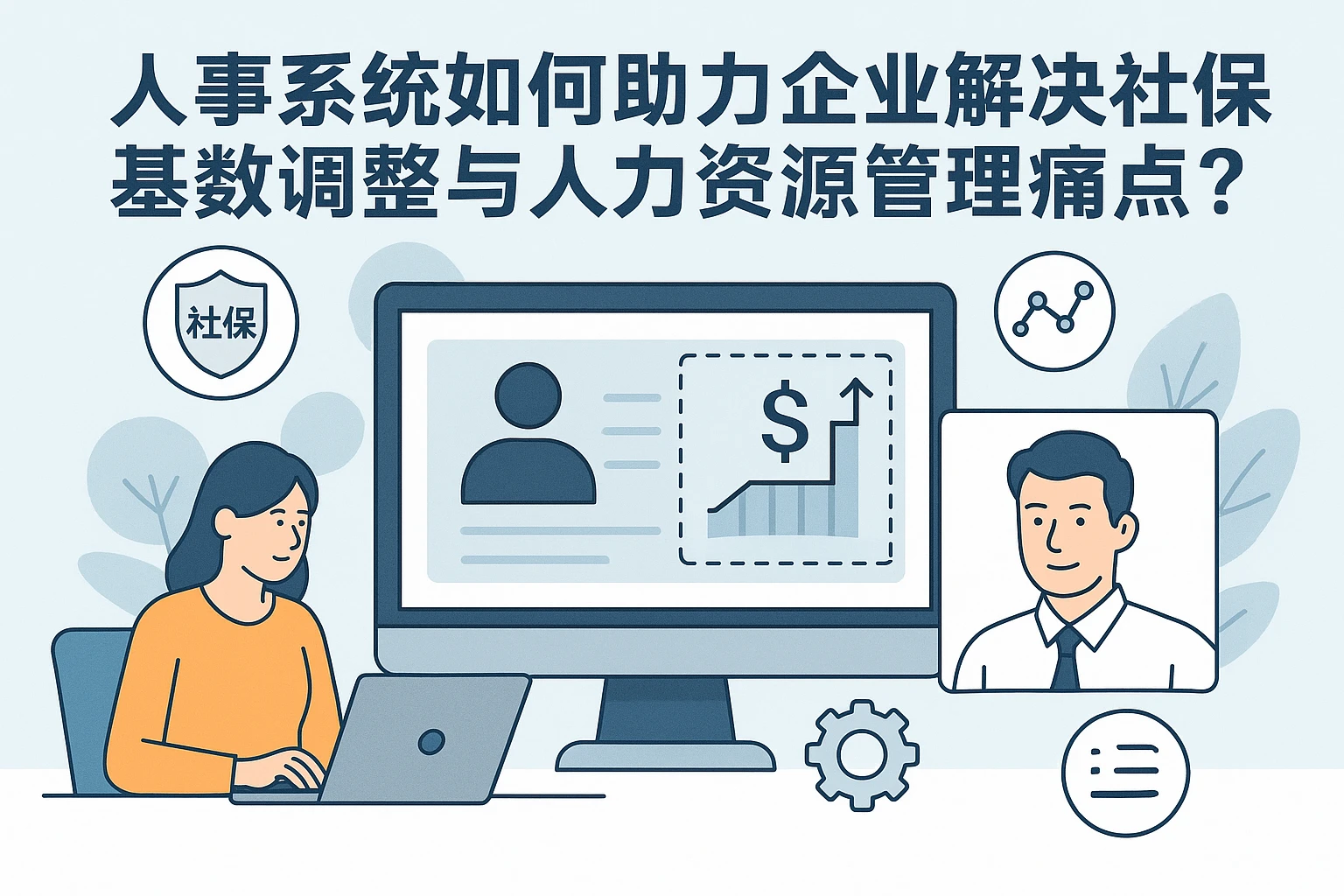 人事系统如何助力企业解决社保基数调整与人力资源管理痛点？