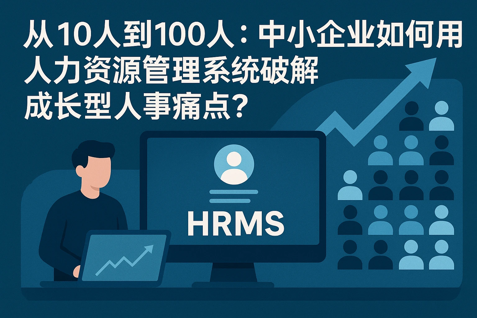 从10人到100人：中小企业如何用人力资源管理系统破解成长型人事痛点？