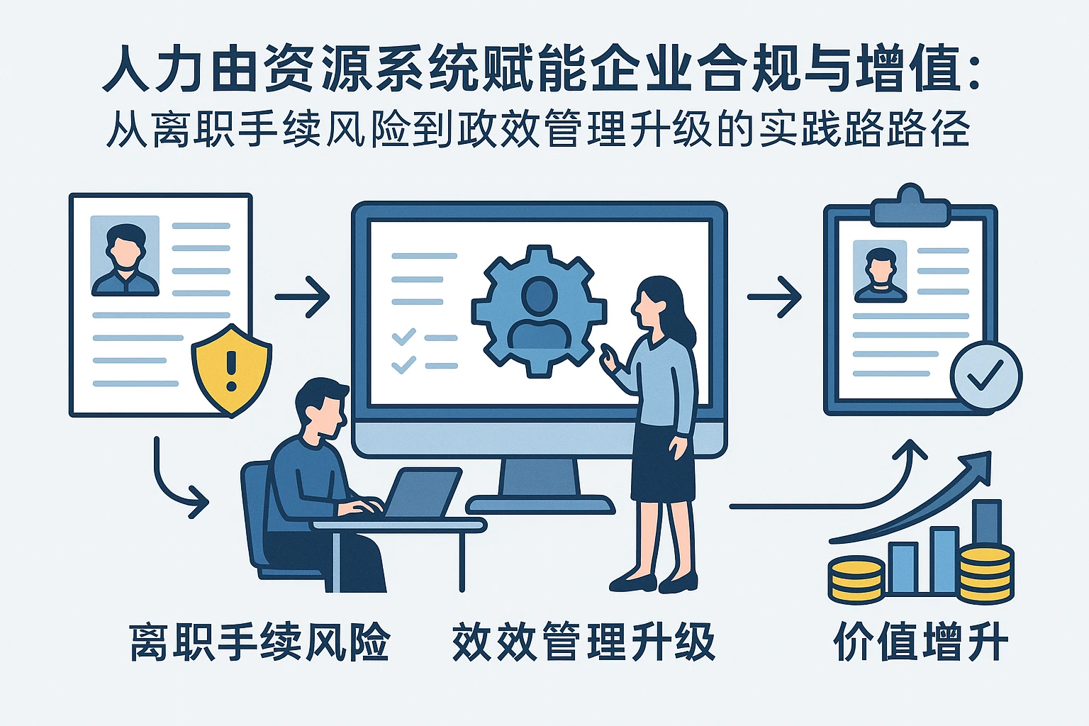 人力资源系统赋能企业合规与增值：从离职手续风险到绩效管理升级的实践路径