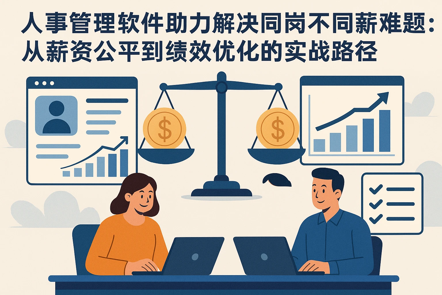人事管理软件助力解决同岗不同薪难题：从薪资公平到绩效优化的实战路径
