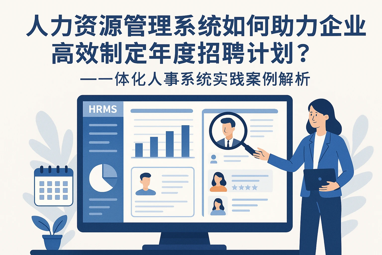 人力资源管理系统如何助力企业高效制定年度招聘计划？——一体化人事系统实践案例解析