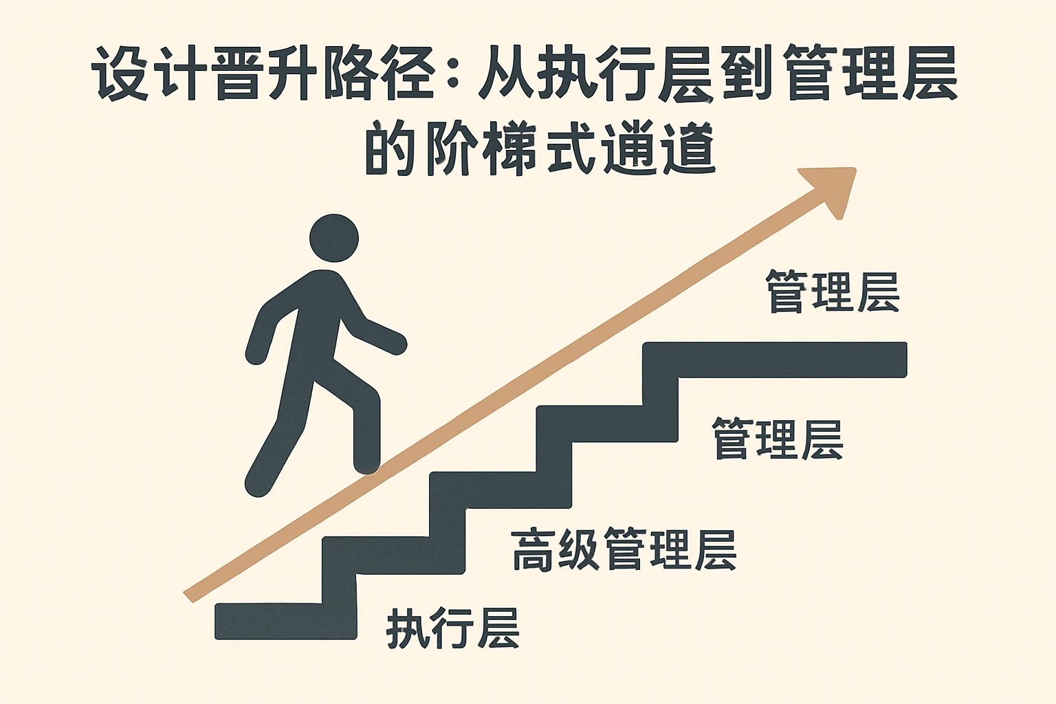 2. 设计晋升路径：从执行层到管理层的阶梯式通道