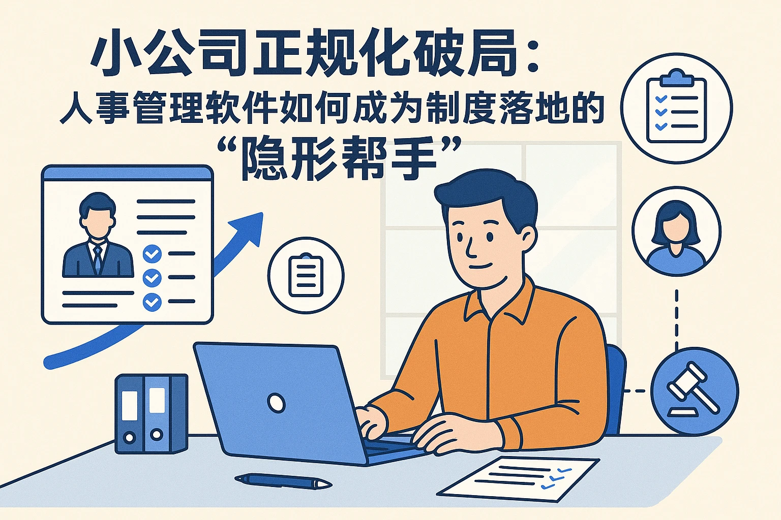小公司正规化破局：人事管理软件如何成为制度落地的“隐形帮手”