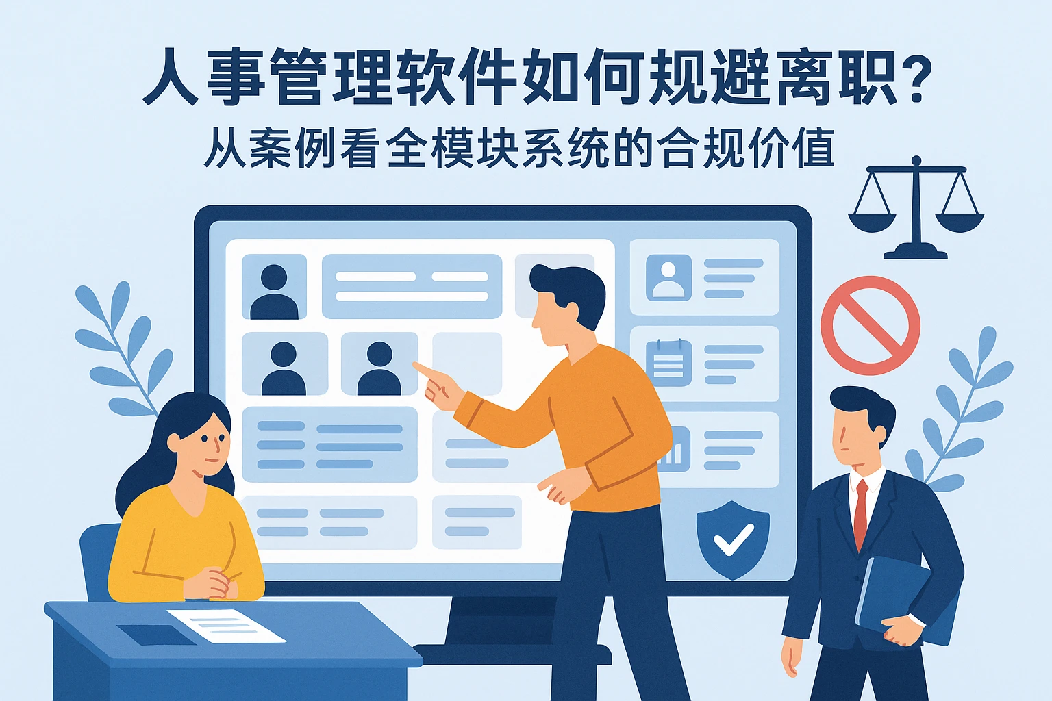 人事管理软件如何规避离职纠纷？从案例看全模块系统的合规价值