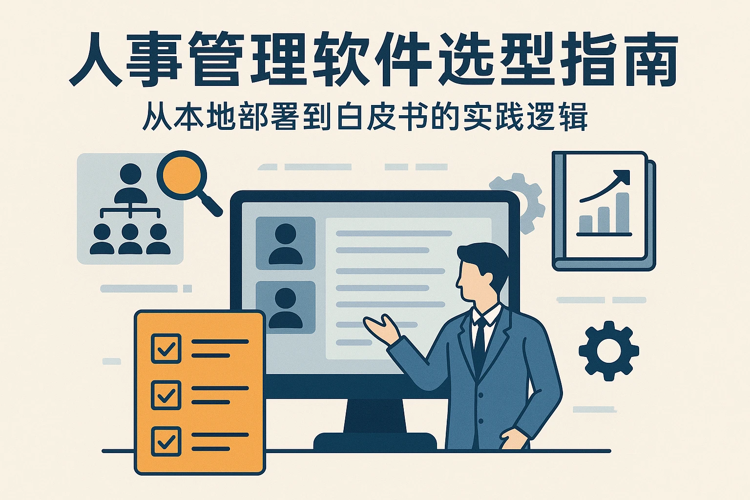 人事管理软件选型指南：从本地部署到白皮书的实践逻辑