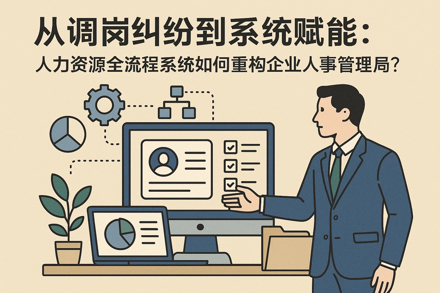 从调岗纠纷到系统赋能：人力资源全流程系统如何重构企业人事管理？