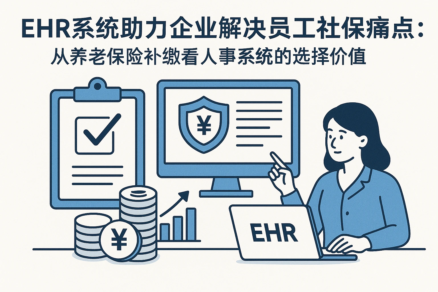 EHR系统助力企业解决员工社保痛点：从养老保险补缴看人事系统的选择价值