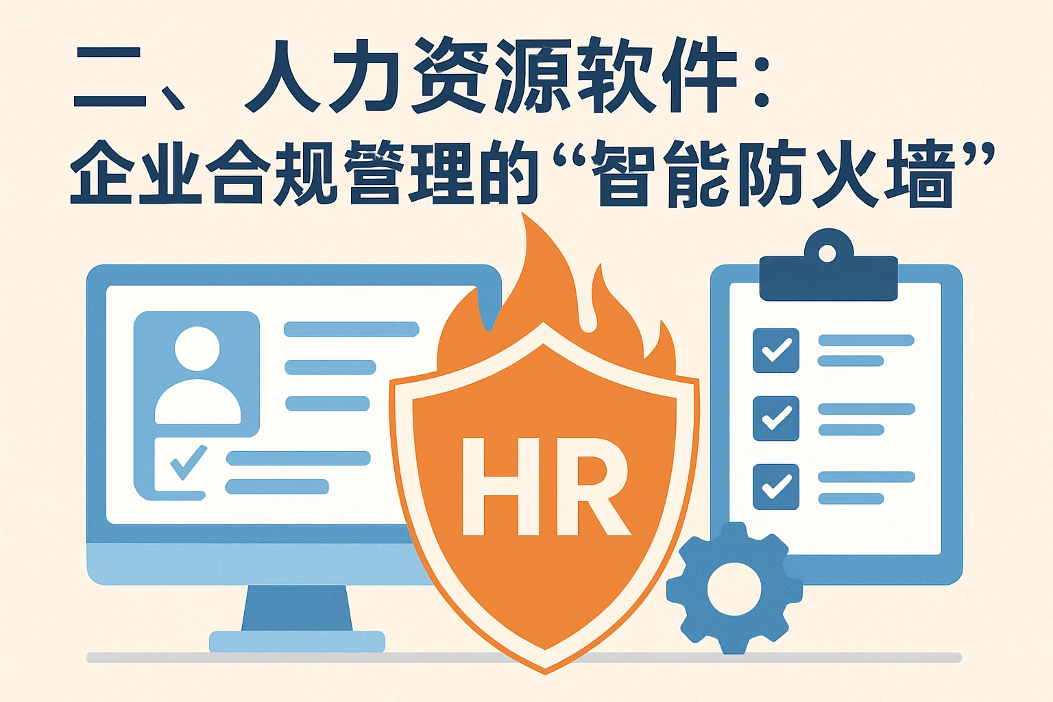 二、人力资源软件：企业合规管理的“智能防火墙”