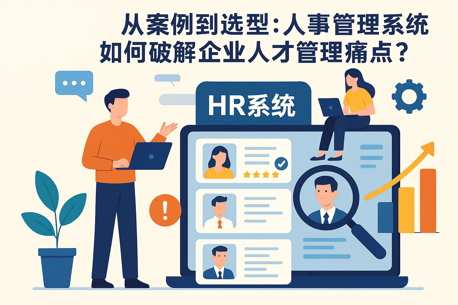 从案例到选型：人事管理系统如何破解企业人才管理痛点？